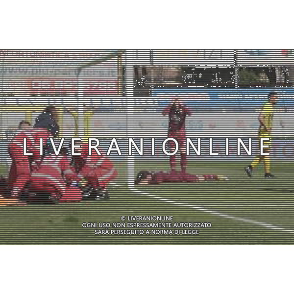 03-04-2022 VITERBO-CAMPIONATO DI LEGA PRO VITERBESE-REGGIANA NELLA FOTO OCCASIONE DI LUCA ZAMPARO AG ALDO LIVERANI SAS