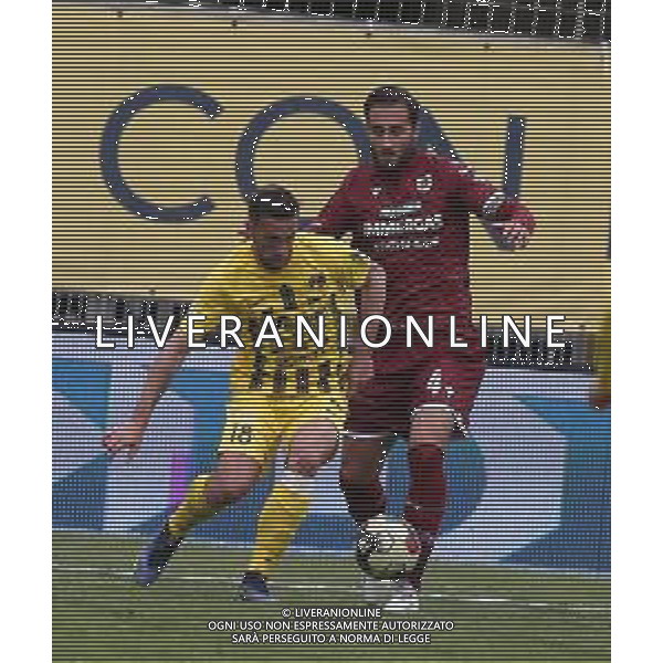 03-04-2022 VITERBO-CAMPIONATO DI LEGA PRO VITERBESE-REGGIANA NELLA FOTO POLIDORI ALESSANDRO E ROZZIO PAOLO AG ALDO LIVERANI SAS