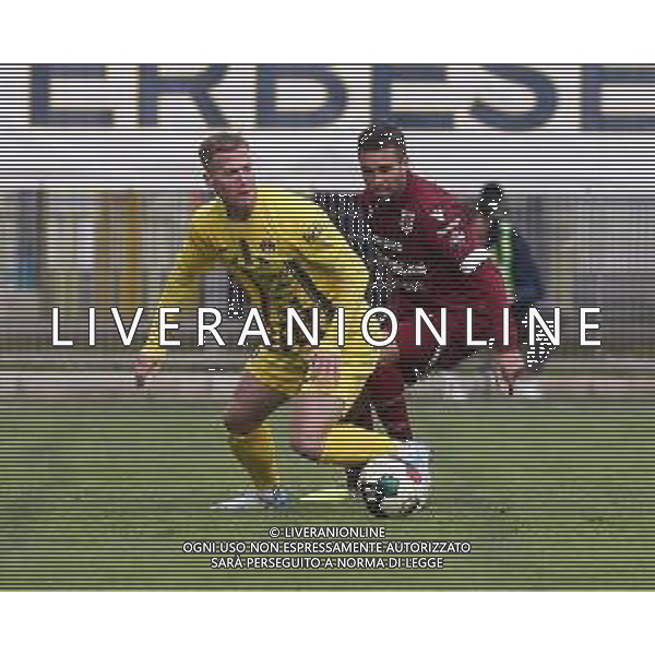 03-04-2022 VITERBO-CAMPIONATO DI LEGA PRO VITERBESE-REGGIANA NELLA FOTO ROSSI FAUSTO E URSO OLIVER AG ALDO LIVERANI SAS