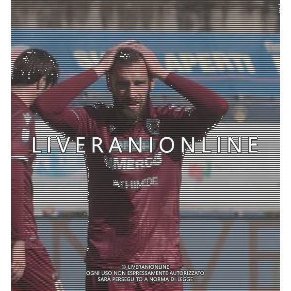 03-04-2022 VITERBO-CAMPIONATO DI LEGA PRO VITERBESE-REGGIANA NELLA FOTO DELUSIONE STEFANO SCAPPINI AG ALDO LIVERANI SAS