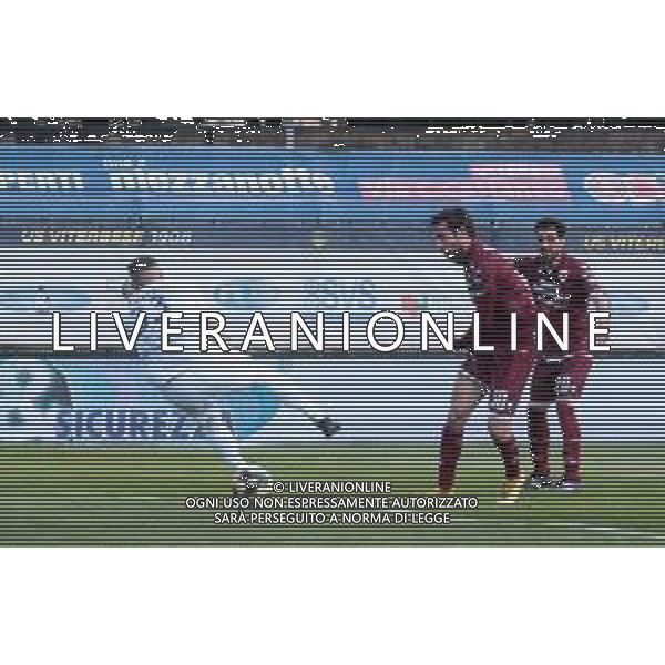 03-04-2022 VITERBO CAMPIONATO DI LEGA PRO VITERBESE-REGGIANA NELLA FOTO IL SECONDO GOL DI LUCA ZAMPARO AG ALDO LIVERANI SAS