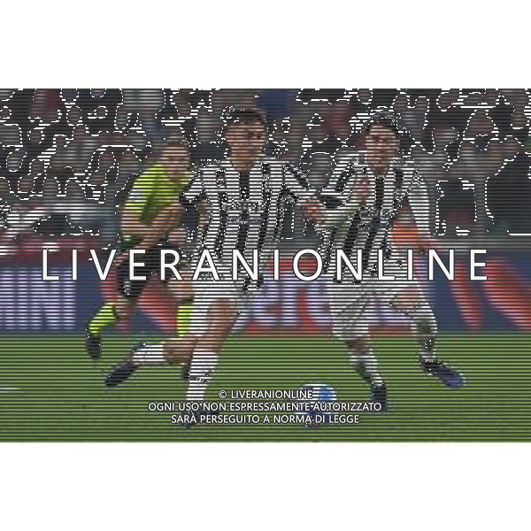 Torino 03.04.2022 Stadio Allianz Stadium ©Alessandro Falzone/Agenzia Aldo Liverani Juventus vs Inter Serie A Tim 2021/2022 Nella foto : Paulo Dybala-Dusan Vlahovic