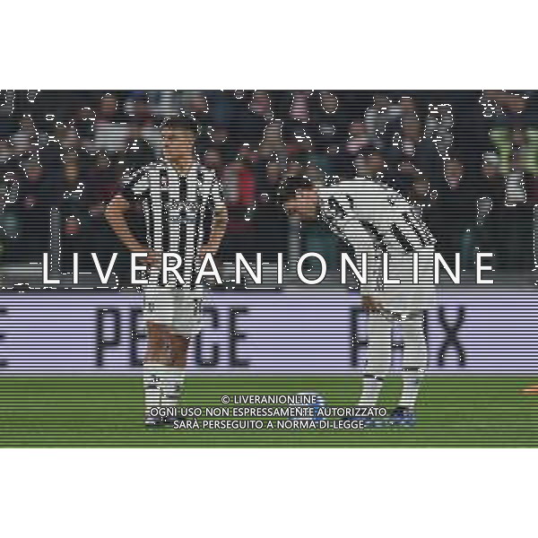 Torino 03.04.2022 Stadio Allianz Stadium ©Alessandro Falzone/Agenzia Aldo Liverani Juventus vs Inter Serie A Tim 2021/2022 Nella foto : Paulo Dybala-Dusan Vlahovic