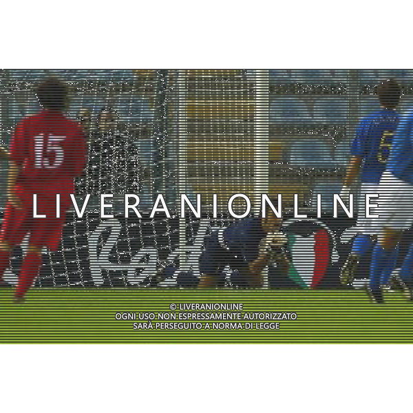 Rieti 11/10/2005 Italia-Moldova Under 21 nella foto: :BERNI foto Bellini / Ag.Aldo Liverani