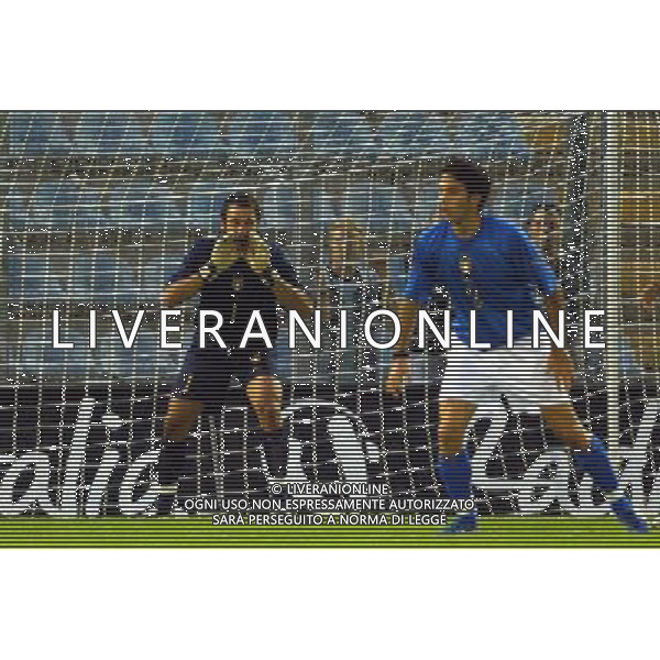 Rieti 11/10/2005 Italia-Moldova Under 21 nella foto: BERNI foto Bellini / Ag.Aldo Liverani