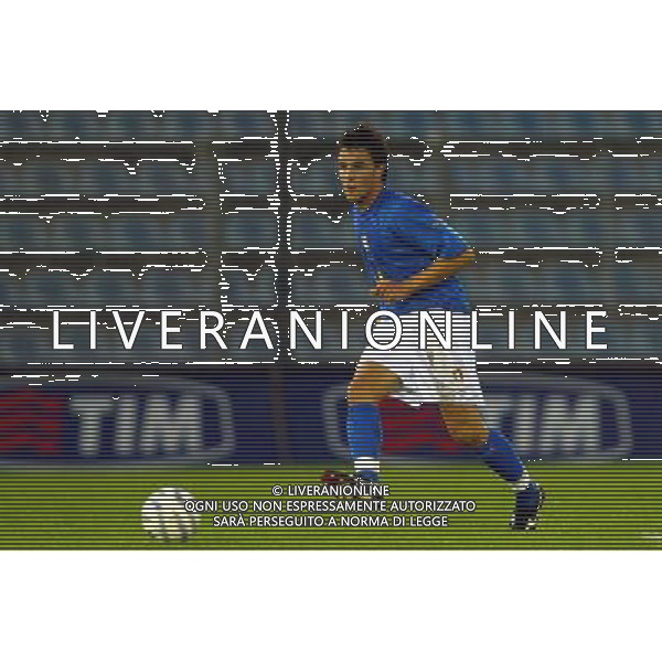 Rieti 11/10/2005 Italia-Moldova Under 21 nella foto: CIGARINI foto Bellini / Ag.Aldo Liverani