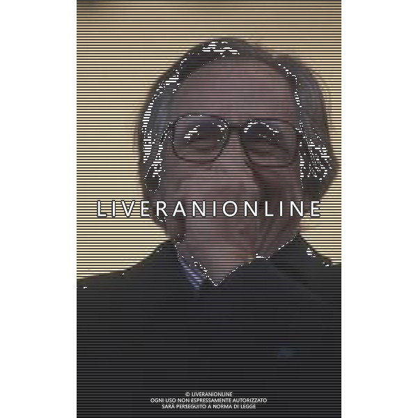 RETROSPETTIVA GIORGIO RUFFOLO POLITICO NELLA FOTO GIORGIO RUFFOLO AG ALDO LIVERANI SAS