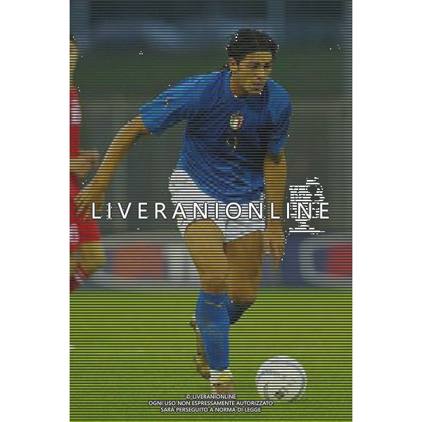 Rieti 11/10/2005 Italia-Moldova Under 21 nella foto: PELLE\' foto Bellini / Ag.Aldo Liverani