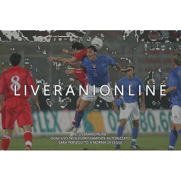 LECCE 12/10/2005 ITALIA-MOLDOVA NELLA FOTO MATERAZZI FOTO AG ALDO LIVERANI