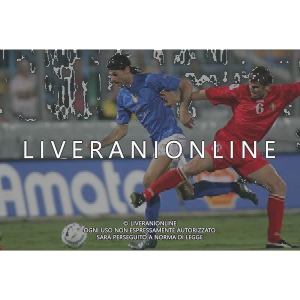 LECCE 12/10/2005 ITALIA-MOLDOVA NELLA FOTO IAQUINTA-KATINSUS FOTO AG ALDO LIVERANI