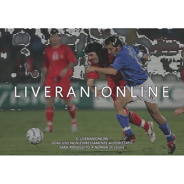 LECCE 12/10/2005 ITALIA-MOLDOVA NELLA FOTO DEL PIERO FOTO AG ALDO LIVERANI