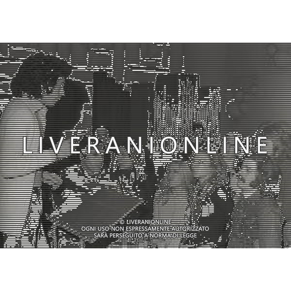 RETROSPETTIVA ADRIANO CELENTANO ATTORE CANTANTE NELLA FOTO ADRIANO CELENTANO A SANREMO NELL\'ANNO 1973 AG ALDO LIVERANI SAS