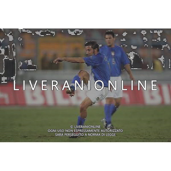 LECCE 12/10/2005 ITALIA-MOLDOVA NELLA FOTO DEL PIERO FOTO AG ALDO LIVERANI