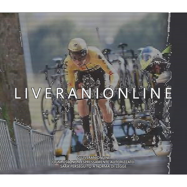 04-04-2022 Itzulia Basque Country; Tappa 01 Hondarribia - Hondarribia; 2022, Jumbo - Visma; Roglic, Primoz; Hondarribia; ©SIROTTI/ AGENZIA ALDO LIVERANI SAS