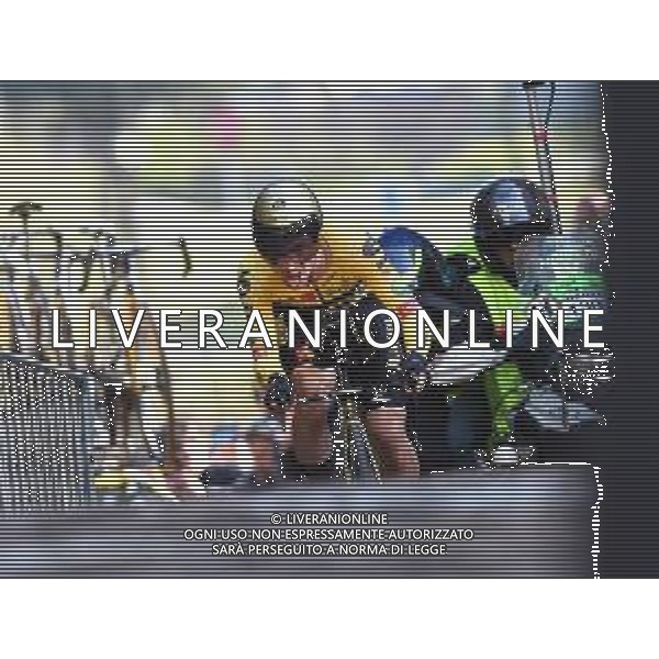 04-04-2022 Itzulia Basque Country; Tappa 01 Hondarribia - Hondarribia; 2022, Jumbo - Visma; Roglic, Primoz; Hondarribia; ©SIROTTI/ AGENZIA ALDO LIVERANI SAS