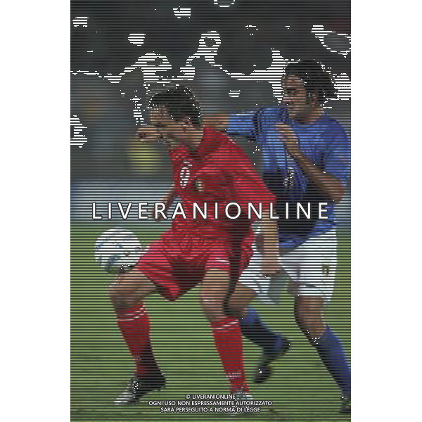 LECCE 12/10/2005 ITALIA-MOLDOVA NELLA FOTO ROGACIOV-GROSSO FOTO AG ALDO LIVERANI