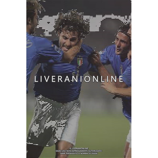 LECCE 12/10/2005 ITALIA MOLDOVA NELLA FOTO ESULTANZA DI VIERI FOTO AG ALDO LIVERANI