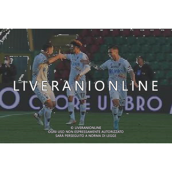 Ternana vs Lecce Campionato Serie B - 33 Giornata Stadio Libero Liberati - Terni 05-04-2022 nella foto Esultanza Gabriel Strefezza ©Federico Gaetano/AGENZIA ALDO LIVERANI SAS