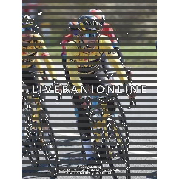 05-04-2022 Itzulia Basque Country; Tappa 02 Leitza - Viana; 2022, Jumbo - Visma; Roglic, Primoz; ©SIROTTI/AGENZIA ALDO LIVERANI SAS