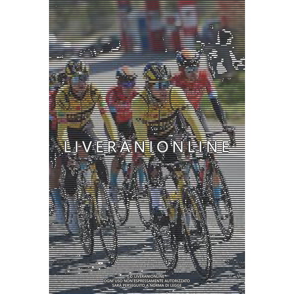 05-04-2022 Itzulia Basque Country; Tappa 02 Leitza - Viana; 2022, Jumbo - Visma; Roglic, Primoz; ©SIROTTI/AGENZIA ALDO LIVERANI SAS