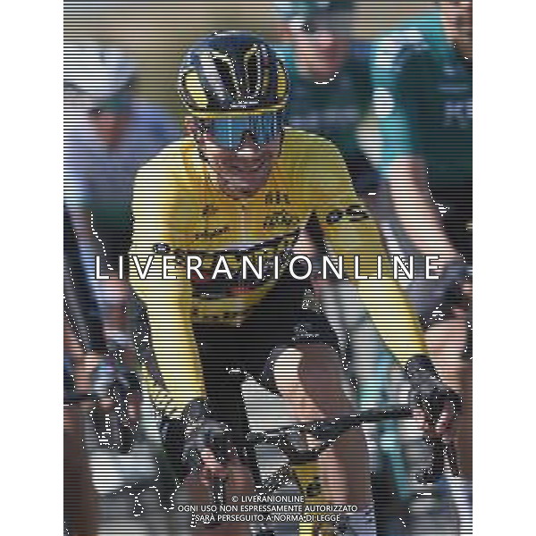 05-04-2022 Itzulia Basque Country; Tappa 02 Leitza - Viana; 2022, Jumbo - Visma; Roglic, Primoz; ©SIROTTI/AGENZIA ALDO LIVERANI SAS