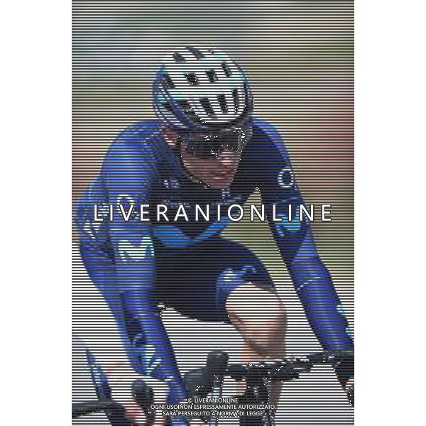 05-04-2022 Itzulia Basque Country; Tappa 02 Leitza - Viana; 2022, Movistar; Mas, Enric; ©SIROTTI/AGENZIA ALDO LIVERANI SAS