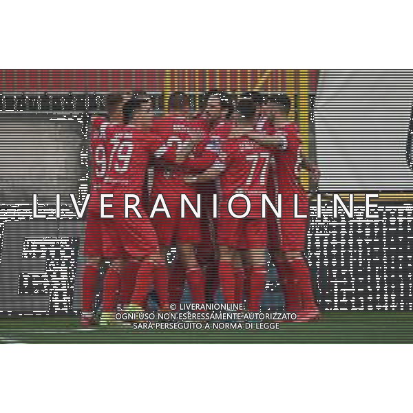 ¬© TVRG esultanza Monza dopo il gol dell\'1 a 0 Mattia Valoti Monza vs Ascoli Campionato Serie BKT - 33a giornata Monza 06-04-2022 U-Power Stadium foto Roberto Garavaglia/ag. Aldo Liverani sas/AGENZIA ALDO LIVERANI SAS