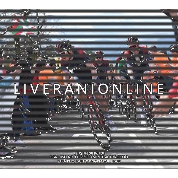 06-04-2022 Itzulia Basque Country; Tappa 03 Llodio - Amurrio; 2022, Ineos - Grenadiers; Geraint, Thomas; Geoghegan, Hart Tao; ©SIROTTI/AGENZIA ALDO LIVERANI SAS
