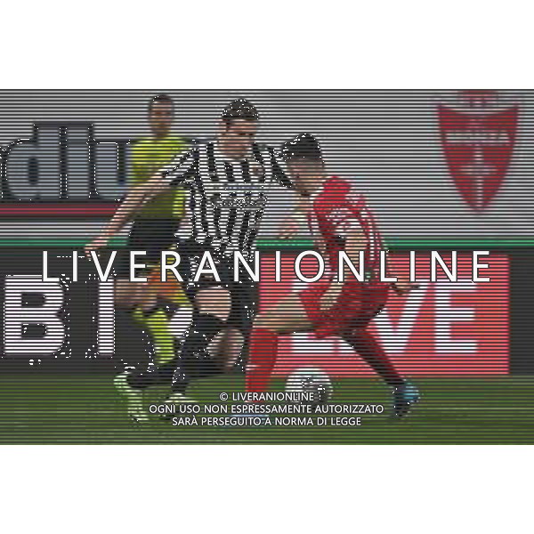 ¬© TVRG Federico Baschirotto (Ascoli) Monza vs Ascoli Campionato Serie BKT - 33a giornata Monza 06-04-2022 U-Power Stadium foto Roberto Garavaglia/ag. Aldo Liverani sas/AGENZIA ALDO LIVERANI SAS