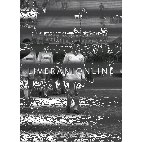 13-11-1983 MILANO STADIO MEAZZA AMICHEVOLE MILAN REAL MADRID 3-1 NELLA FOTO ALFONSO FRAILE AG ALDO LIVERANI SAS