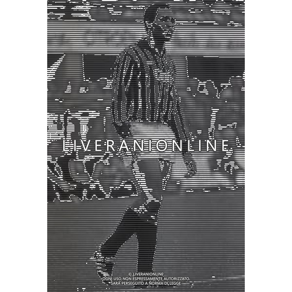13-11-1983 MILANO STADIO MEAZZA AMICHEVOLE MILAN REAL MADRID 3-1 NELLA FOTO LUTHER BLISSETT AG ALDO LIVERANI SAS