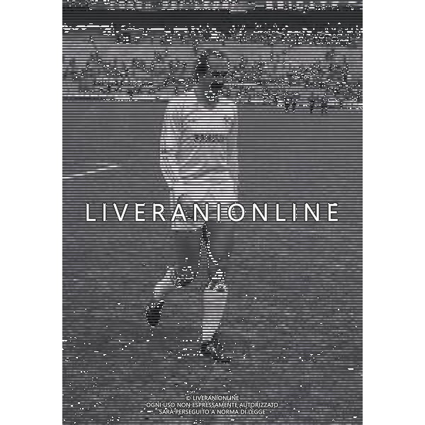13-11-1983 MILANO STADIO MEAZZA AMICHEVOLE MILAN REAL MADRID 3-1 NELLA FOTO Ulrich Stielike AG ALDO LIVERANI SAS