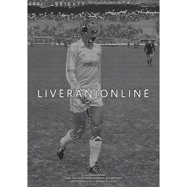 13-11-1983 MILANO STADIO MEAZZA AMICHEVOLE MILAN REAL MADRID 3-1 NELLA FOTO Ulrich Stielike AG ALDO LIVERANI SAS