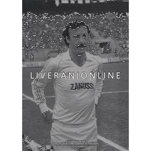 13-11-1983 MILANO STADIO MEAZZA AMICHEVOLE MILAN REAL MADRID 3-1 NELLA FOTO VICENTE DEL BOSQUE AG ALDO LIVERANI SAS