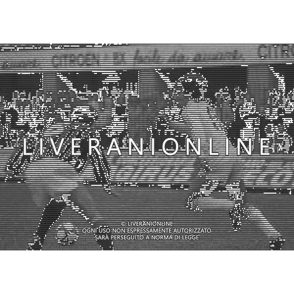 13-11-1983 MILANO STADIO MEAZZA AMICHEVOLE MILAN REAL MADRID 3-1 NELLA FOTO CHOLO AG ALDO LIVERANI SAS