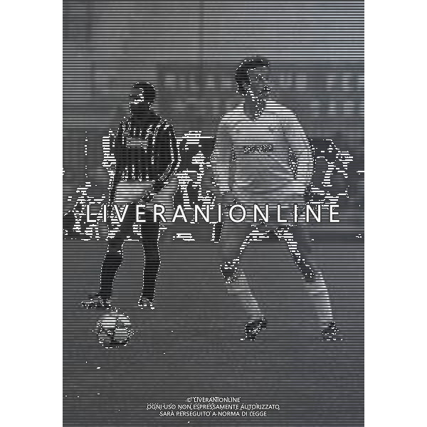 13-11-1983 MILANO STADIO MEAZZA AMICHEVOLE MILAN REAL MADRID 3-1 NELLA FOTO VICENTE DEL BOSQUE AG ALDO LIVERANI SAS