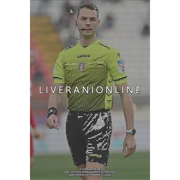 ¬© TVRG l\'arbitro Matteo Gariglio di Pinerolo (TO) Monza vs Ascoli Campionato Serie BKT - 33a giornata Monza 06-04-2022 U-Power Stadium foto Roberto Garavaglia/ag. Aldo Liverani sas/AGENZIA ALDO LIVERANI SAS