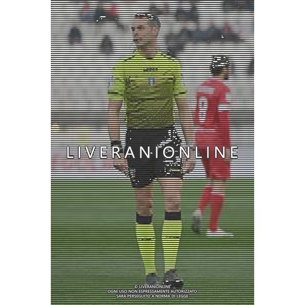 ¬© TVRG l\'arbitro Matteo Gariglio di Pinerolo (TO) Monza vs Ascoli Campionato Serie BKT - 33a giornata Monza 06-04-2022 U-Power Stadium foto Roberto Garavaglia/ag. Aldo Liverani sas/AGENZIA ALDO LIVERANI SAS