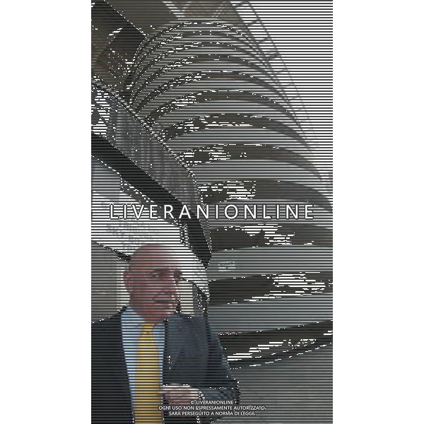 Milano 13 ottobre 2005 Adriano Galliani allo stadio Meazza di San Siro foto Andry / Ag. Aldo Liverani