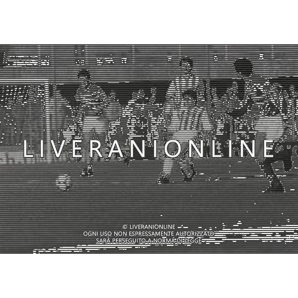 26-02-1986 VICENZA- OTTAVI DI FINALE DI COPPA ITALIA VICENZA-SAMPDORIA 2-2 NELLA FOTO ELIGIO NICOLINI AG ALDO LIVERANI SAS