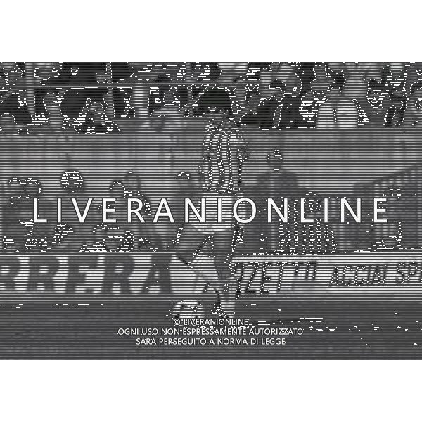 26-02-1986 VICENZA- OTTAVI DI FINALE DI COPPA ITALIA VICENZA-SAMPDORIA 2-2 NELLA FOTO ELIGIO NICOLINI AG ALDO LIVERANI SAS