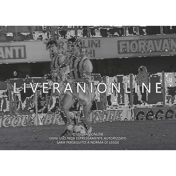 26-02-1986 VICENZA- OTTAVI DI FINALE DI COPPA ITALIA VICENZA-SAMPDORIA 2-2 NELLA FOTO FRANCO CERILLI AG ALDO LIVERANI SAS