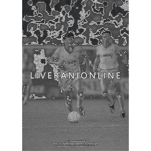 21-08-1985 CREMONA COPPA ITALIA CREMONESE- VERONA 0-2 NELLA FOTO FRANCO TURCHETTA AG ALDO LIVERANI SAS