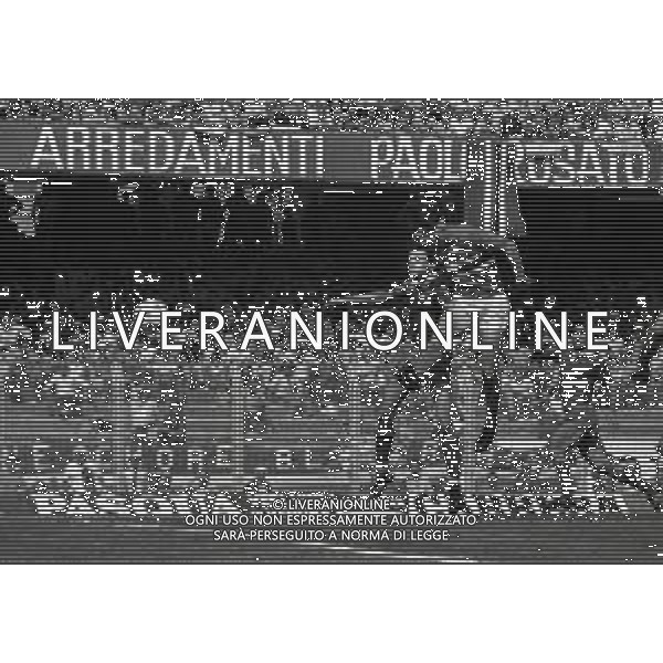 06-06-1982 GENOVA CAMPIONATO DI CALCIO SERIE B SAMPDORIA RIMINI 0-0 NELLA FOTO AZIONE DI GIOCO AG ALDO LIVERANI SAS