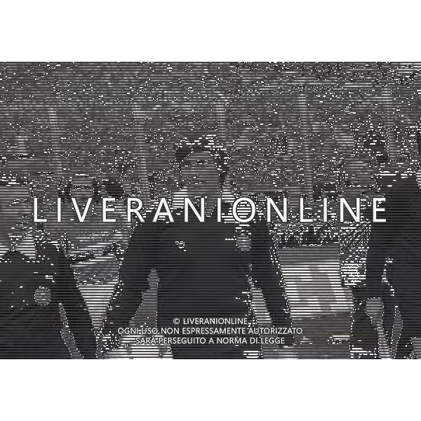 28-11-1982 GENOVA CAMPIONATO DI CALCIO SERIE A GENOA-SAMPDORIA 1-1 NELLA FOTO ARBITRO LUIGI AGNOLIN AG ALDO LIVERANI SAS
