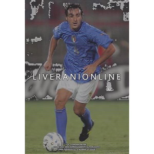 LECCE 12/10/2005 QUALIFICAZIONI MONDIALI GERMANIA 2006 ITALIA-MOLDOVA NELLA FOTO: BARONE SIMONE FOTO FABRIZIO TERRUSO/AG. ALDO LIVERANI