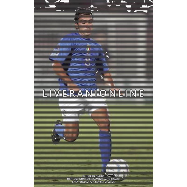 LECCE 12/10/2005 QUALIFICAZIONI MONDIALI GERMANIA 2006 ITALIA-MOLDOVA NELLA FOTO: BARONE SIMONE FOTO FABRIZIO TERRUSO/AG. ALDO LIVERANI