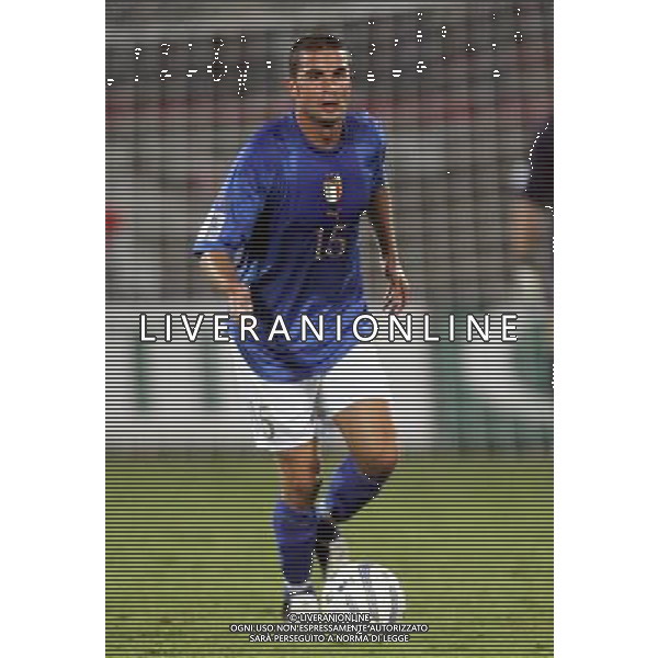 LECCE 12/10/2005 QUALIFICAZIONI MONDIALI GERMANIA 2006 ITALIA-MOLDOVA NELLA FOTO: BLASI MANUELE FOTO FABRIZIO TERRUSO/AG. ALDO LIVERANI