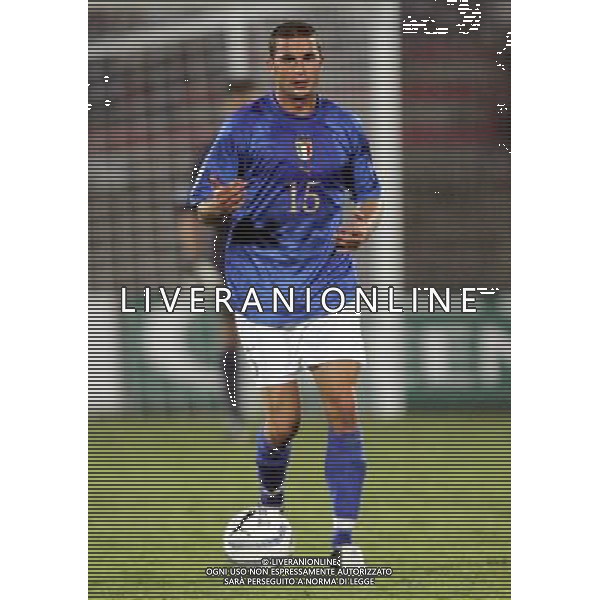 LECCE 12/10/2005 QUALIFICAZIONI MONDIALI GERMANIA 2006 ITALIA-MOLDOVA NELLA FOTO: BLASI MANUELE FOTO FABRIZIO TERRUSO/AG. ALDO LIVERANI