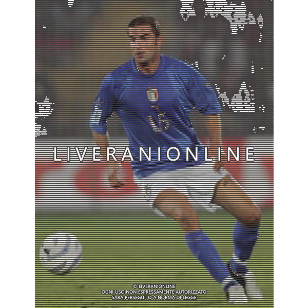 LECCE 12/10/2005 QUALIFICAZIONI MONDIALI GERMANIA 2006 ITALIA-MOLDOVA NELLA FOTO: BLASI MANUELE FOTO FABRIZIO TERRUSO/AG. ALDO LIVERANI